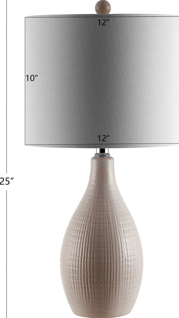 Safavieh Gremla TBL4235A Creme Lamp main image