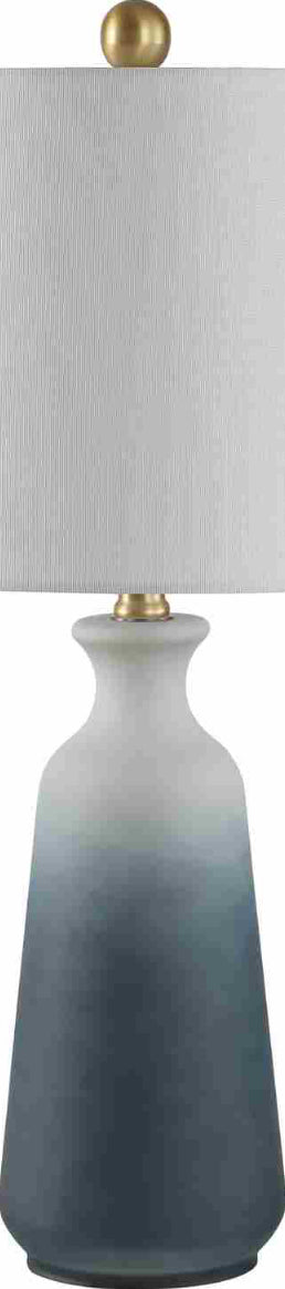 Safavieh Narem TBL4240A White / Blue Lamp Main Off