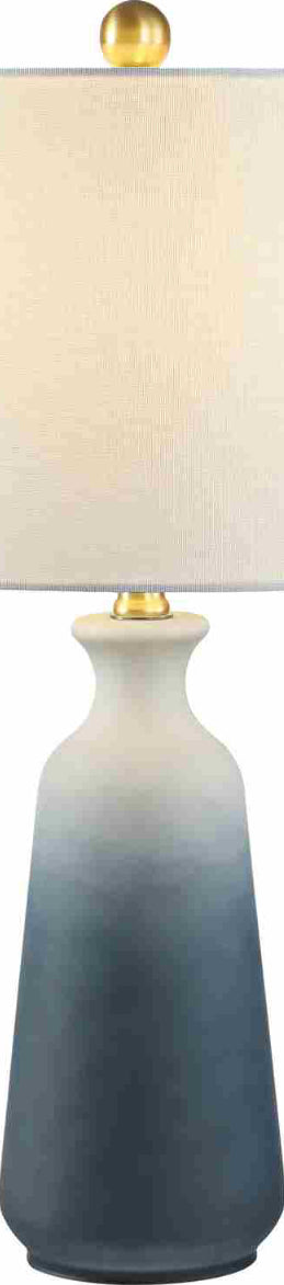 Safavieh Narem TBL4240A White / Blue Lamp Main On