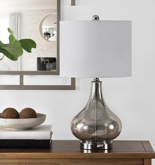 Safavieh Brooks TBL4254A Silver Lamp Room Scene Off Feature