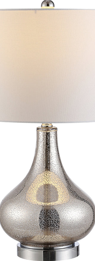 Safavieh Brooks TBL4254A Silver Lamp Main On