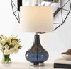 Safavieh Brooks TBL4254B Blue Lamp Room Scene On Feature