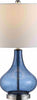 Safavieh Brooks TBL4254B Blue Lamp Main On