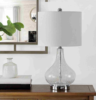 Safavieh Brooks TBL4254C Clear Lamp Room Scene Off Feature