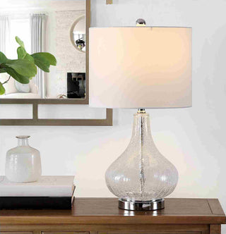 Safavieh Brooks TBL4254C Clear Lamp Room Scene On Feature