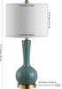 Safavieh Gaetna TBL4255B Blue Lamp main image