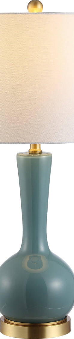 Safavieh Gaetna TBL4255B Blue Lamp Main On