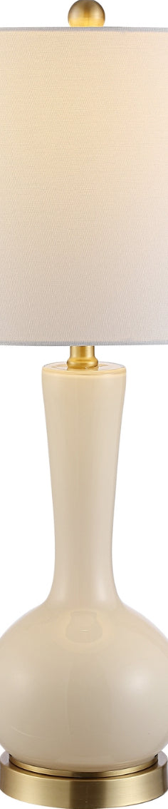 Safavieh Gaetna TBL4255C Ivory Lamp Main On
