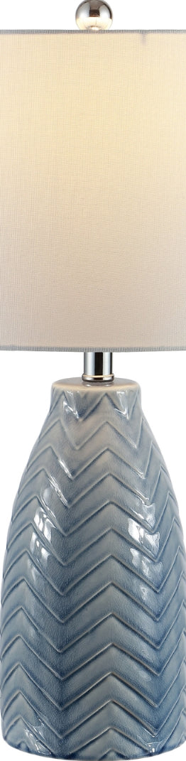 Safavieh Naji TBL4258A Blue Grey Lamp Main On