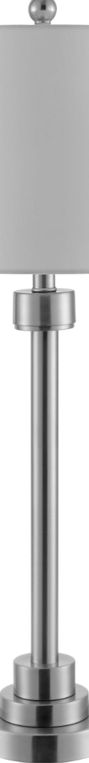 Safavieh Baxter TBL4262A Nickle Lamp Main Off