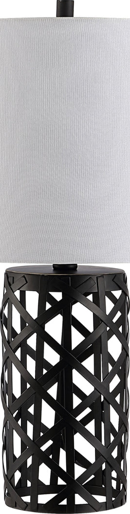 Safavieh Berny TBL4264A Black Lamp Main Off