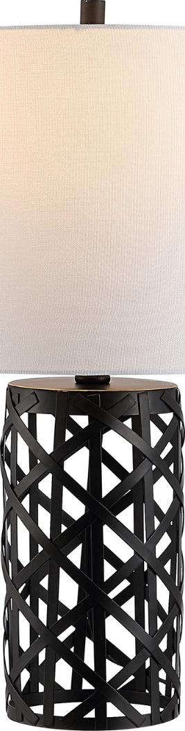 Safavieh Berny TBL4264A Black Lamp Main On