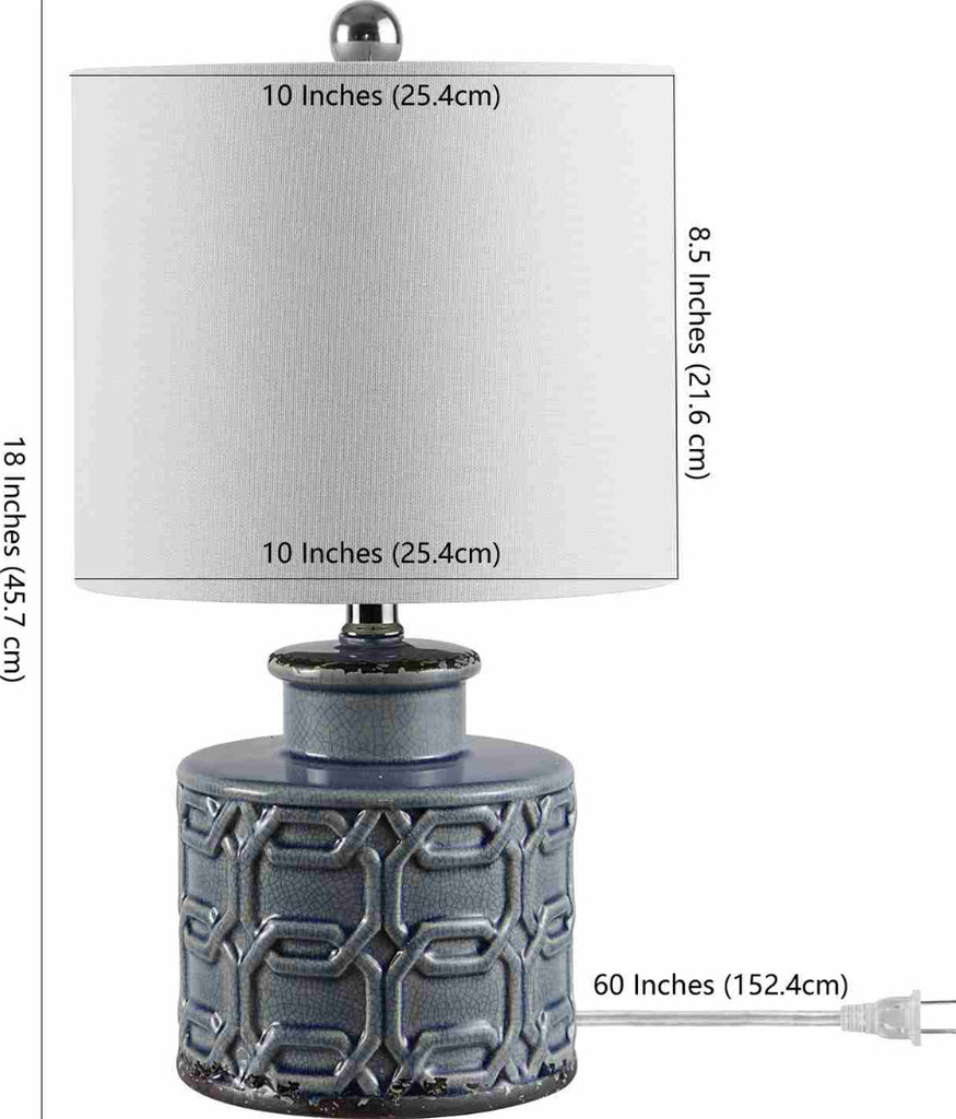 Safavieh Bijou TBL4267A Blue Lamp main image