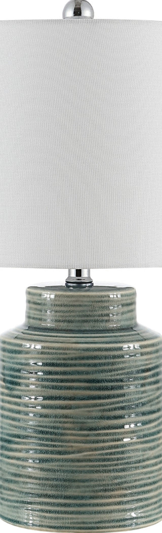 Safavieh Boris TBL4268A Blue Green Lamp Main Off