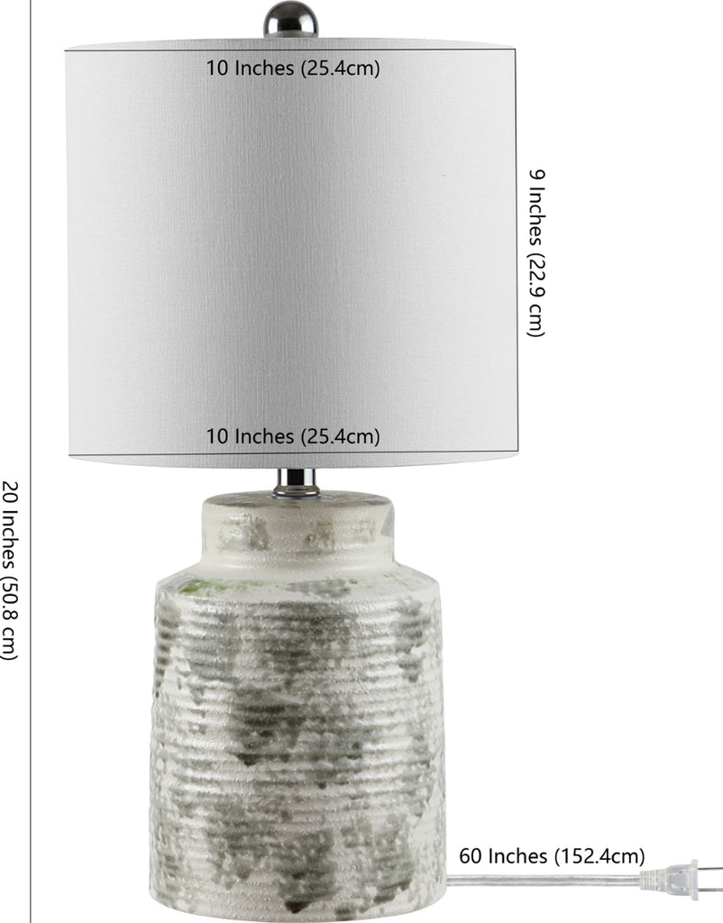 Safavieh Branko TBL4269A Grey Lamp main image