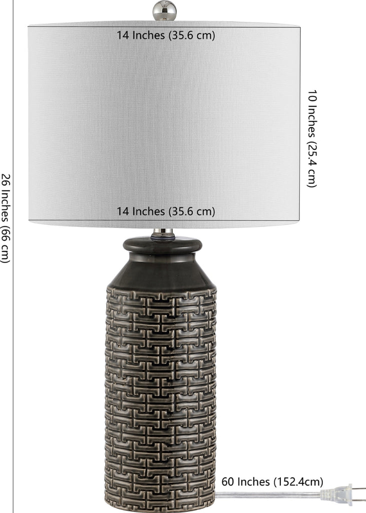 Safavieh Waldina TBL4271A Grey Lamp main image