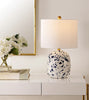 Safavieh Wallace TBL4273A Ivory Lamp Room Scene On Feature