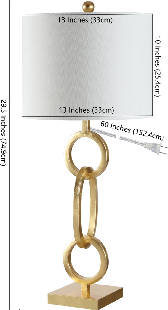 Safavieh Alaia TBL4276A Gold Lamp main image