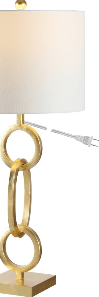Safavieh Alaia TBL4276A Gold Lamp Main On