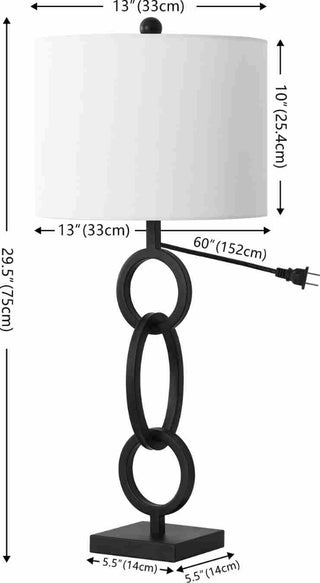 Safavieh Alaia TBL4276B Black Lamp main image