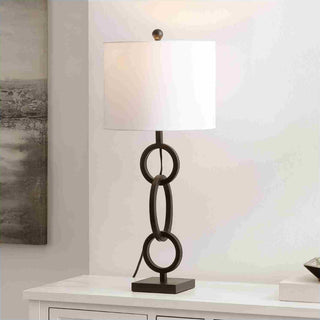 Safavieh Alaia TBL4276B Black Lamp Room Scene On Feature
