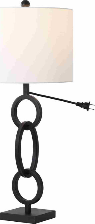 Safavieh Alaia TBL4276B Black Lamp Main On