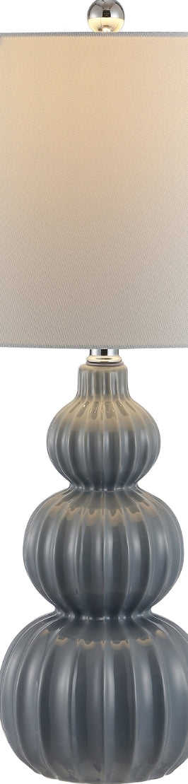 Safavieh Corina TBL4277A Grey Lamp Main On