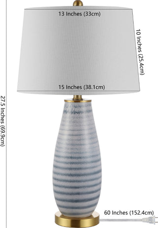 Safavieh Eliana TBL4278A Blue Lamp main image