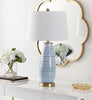 Safavieh Eliana TBL4278A Blue Lamp Room Scene Off Feature