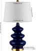 Safavieh Brielle TBL4282B Navy Lamp main image