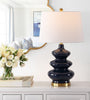 Safavieh Brielle TBL4282B Navy Lamp Room Scene On Feature