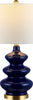 Safavieh Brielle TBL4282B Navy Lamp Main On