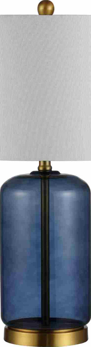 Safavieh Novah TBL4283B Blue Lamp Main Off