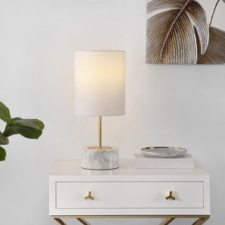 Safavieh Kamilah TBL4284A White Lamp Room Scene On Feature