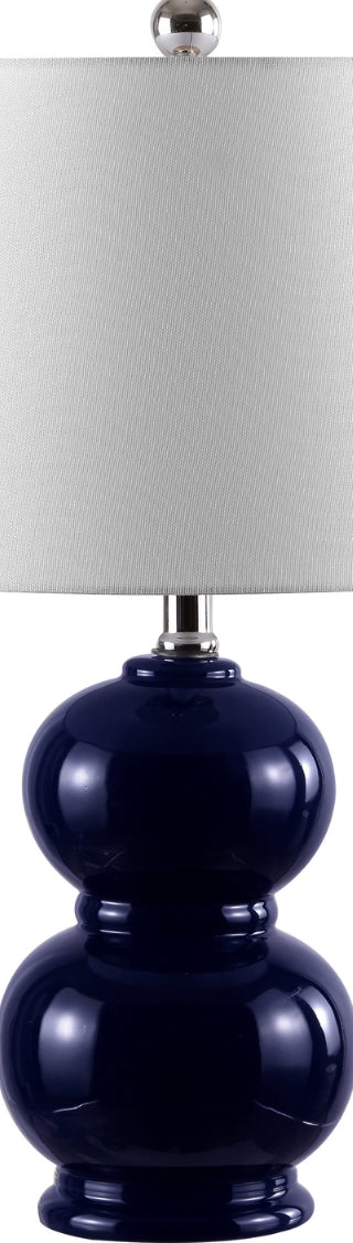 Safavieh Everlee TBL4286A Navy Lamp Main Off