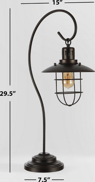 Safavieh Nora TBL4296A Black Lamp main image