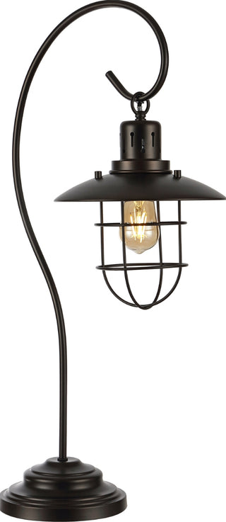 Safavieh Nora TBL4296A Black Lamp Main On