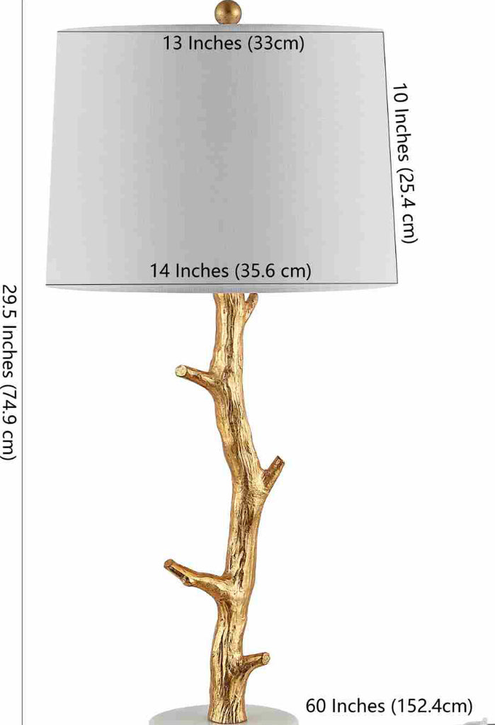 Safavieh Olenna TBL4298A Gold / White Lamp main image