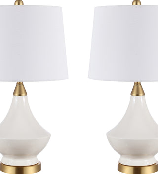 Safavieh Marlowe TBL4310A White Lamp main image