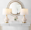 Safavieh Marlowe TBL4310A White Lamp Room Scene On Feature