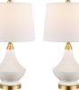 Safavieh Marlowe TBL4310A White Lamp Main On