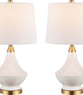 Safavieh Marlowe TBL4310A White Lamp Main On