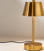 Safavieh Laita TBL4316B Brass Lamp Room Scene On Feature