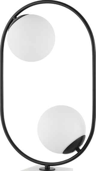 Safavieh Imrie TBL4318A White / Black Lamp Main Off