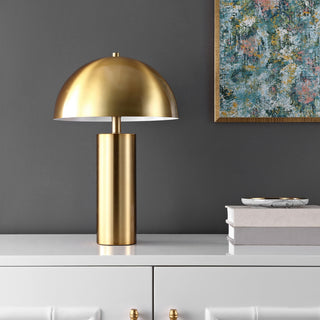 Safavieh Iria TBL4319A Gold Lamp Room Scene Off Feature