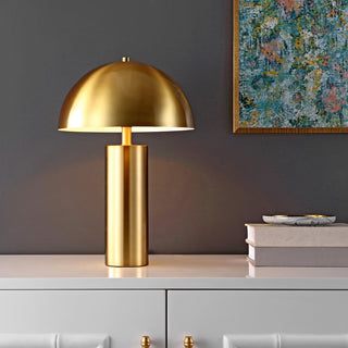 Safavieh Iria TBL4319A Gold Lamp Room Scene On Feature