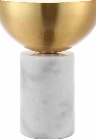 Safavieh Evolet TBL4320A Gold / White Lamp Main On