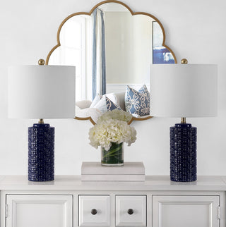 Safavieh Artef TBL4338B Navy Blue Lamp Room Scene Off Feature