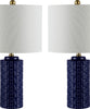 Safavieh Artef TBL4338B Navy Blue Lamp main image
