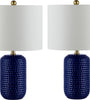 Safavieh Jace TBL4342A Navy Blue Lamp main image